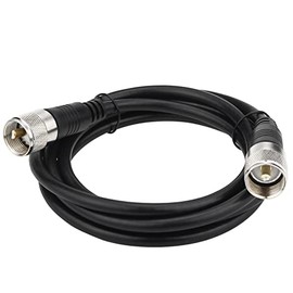 RG8x Coaxial Cable 6 ft, CB Radio Antenna Coax Cable UHF PL259 Male to Male Low Loss CB 50 Ohm Ullnosoo for HAM Radio, Antenna Analyzer, Dummy Load, SWR Meter