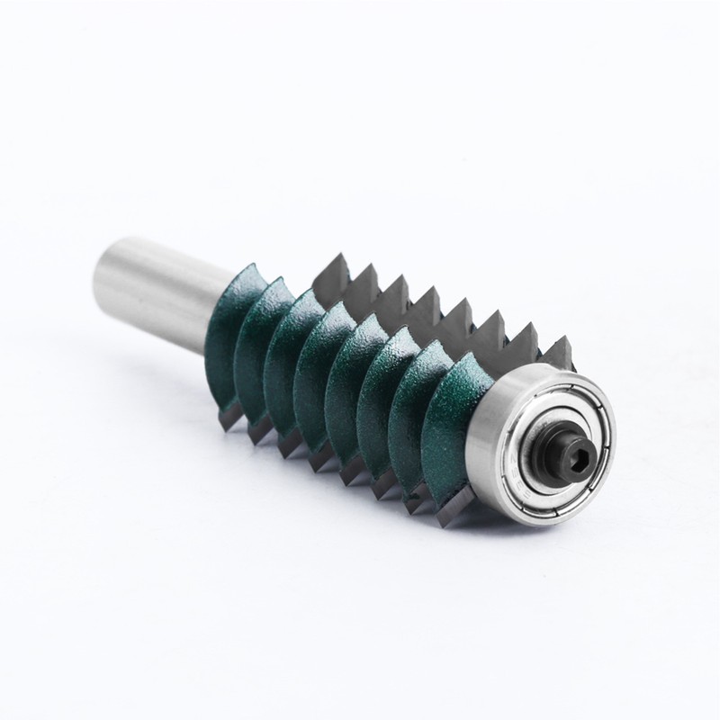 Multi Tooth Router Bit 12mm Shank Carbide Line Type Wood