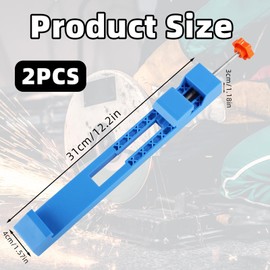 2pcs Circular Saw Guide Rail, Adjustable Cutting Machine Base Guide Saw Guide for Circular Saw Cutting Tool