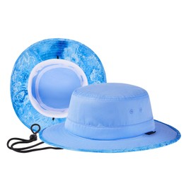 UVSAI UPF 50+ Foldable Sun Hat Patterned Under Brim Bucket Hats for Summer Hiking Fishing Beach Safari Men Women