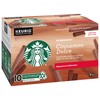 Starbucks Signature Collection Cinnamon Dolce Flavoured Ground Coffee K-Cup Pods,