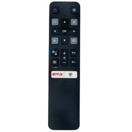 RC802V Voice Replace Remote Applicable for TCL TV 65C825 40S330 32A323 32S330 40S6500FS 32S6500 43S434 50P8S 40S6500 50S434 49S6800FS 55S434 49S6800 65C825 65S434 75S434 32A325 32S334 40S334 43S334