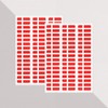 PAPERZIP - Denmark Flags (Dannebrog) – 48 Stickers for Business,