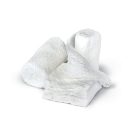 Medline Sterile Bulkee II Extra Absorbent Super Fluff Sponges, 6" x 6.75", Ideal for Wound Care, Pack of 10