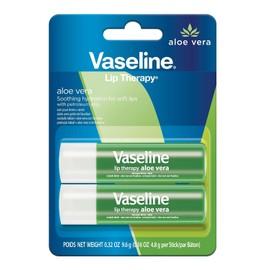 Vaseline Terapia de labios Aloe Care Twin Pack