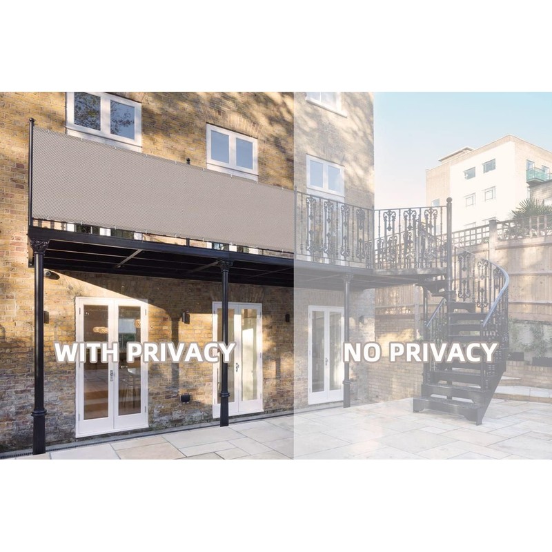 Sunny Guard Balcony Privacy Screen, Balcony Cladding, PES, UV Protection