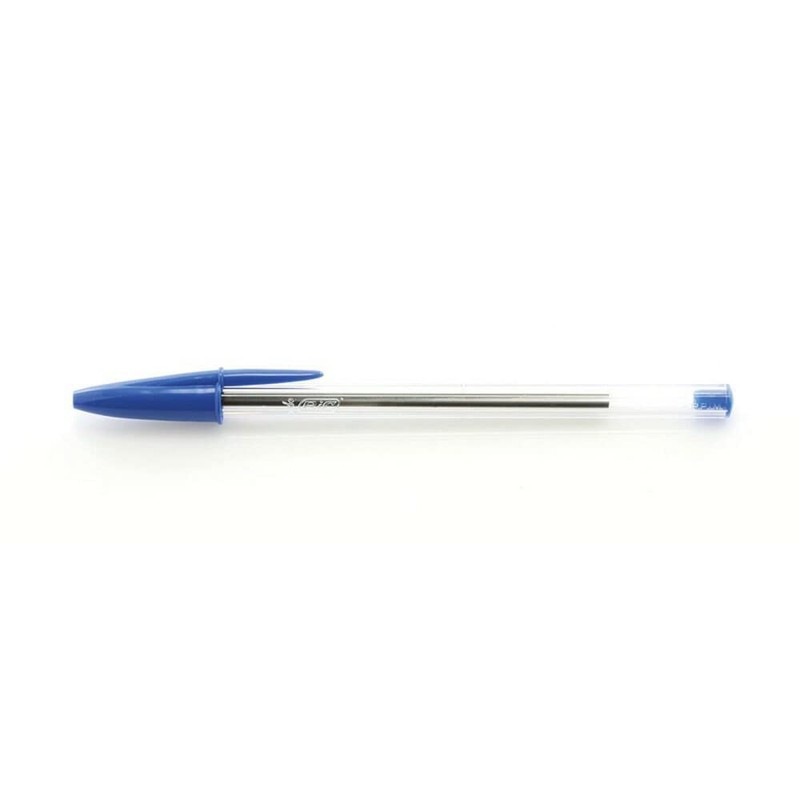 Bic Cristal Medium Ballpoint Blue Pen [Pack of 50]