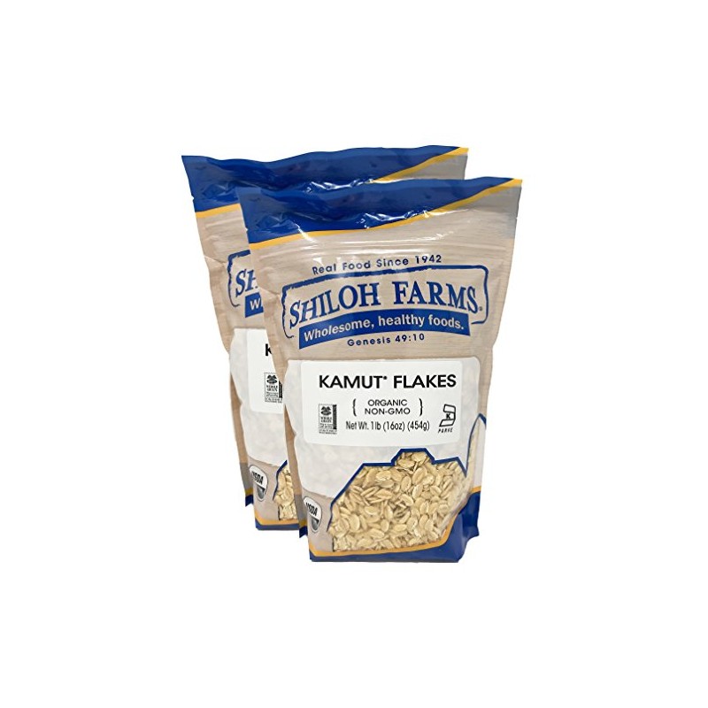 Shiloh Farms - Organic Kamut Flakes, 2 Packs - 16