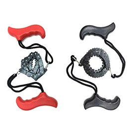 2PCS Pocket Chain Saw, Pocket Chainsaw Hand Chainsaw, Portable Outdoor Camping Folding Chain Hand Saw Tool for Camp