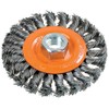 Walter 13L404 Knot Twisted Wire Wheel Brush – 4 in.