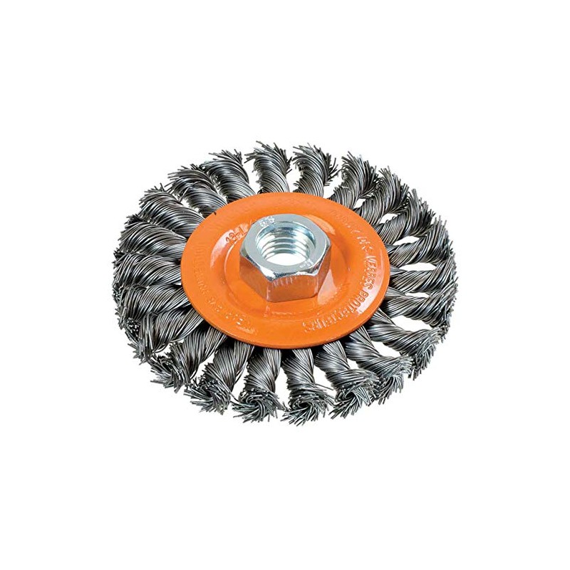 Walter 13L404 Knot Twisted Wire Wheel Brush – 4 in.