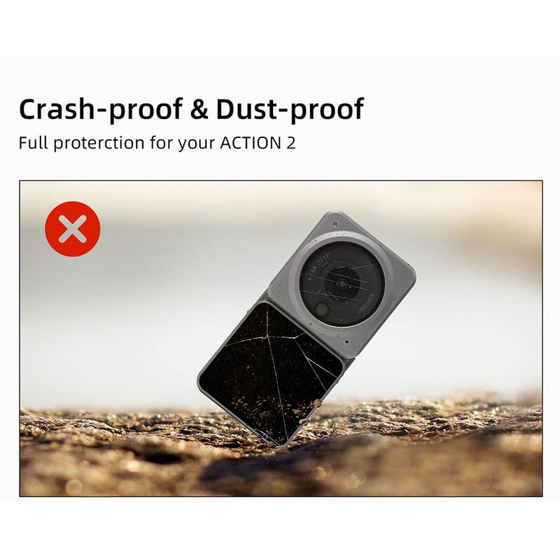 Protective Case for DJI Action 2, Cochanvie Sunnylife Mini Protective