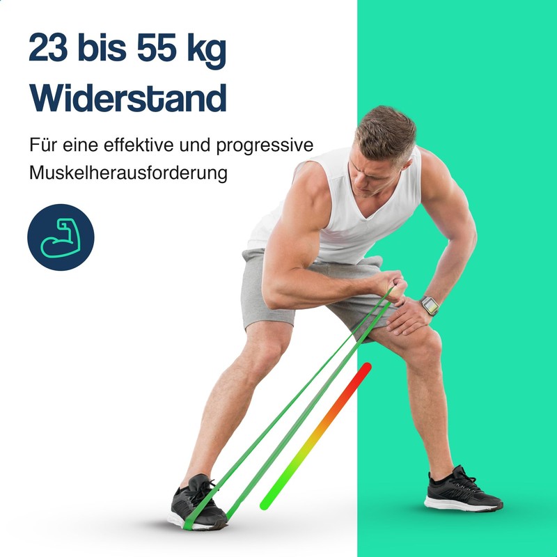 Hulser Resistance Band - 23 to 55 kg - 104/208