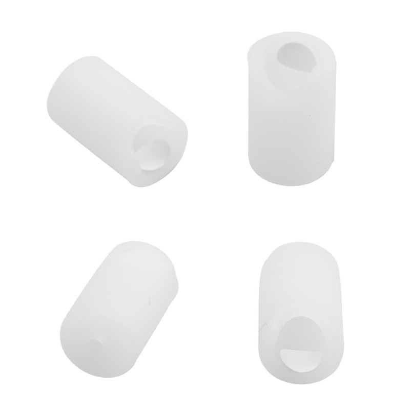 bociloy 16Pcs Round Silicone Cabinet Handle Corner Guards, Soft Anti-Collision