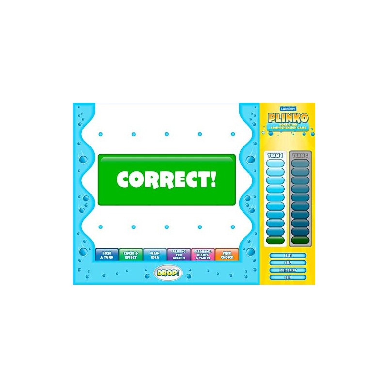 Interactive Plinko Nonfiction Game - Gr. 3-4