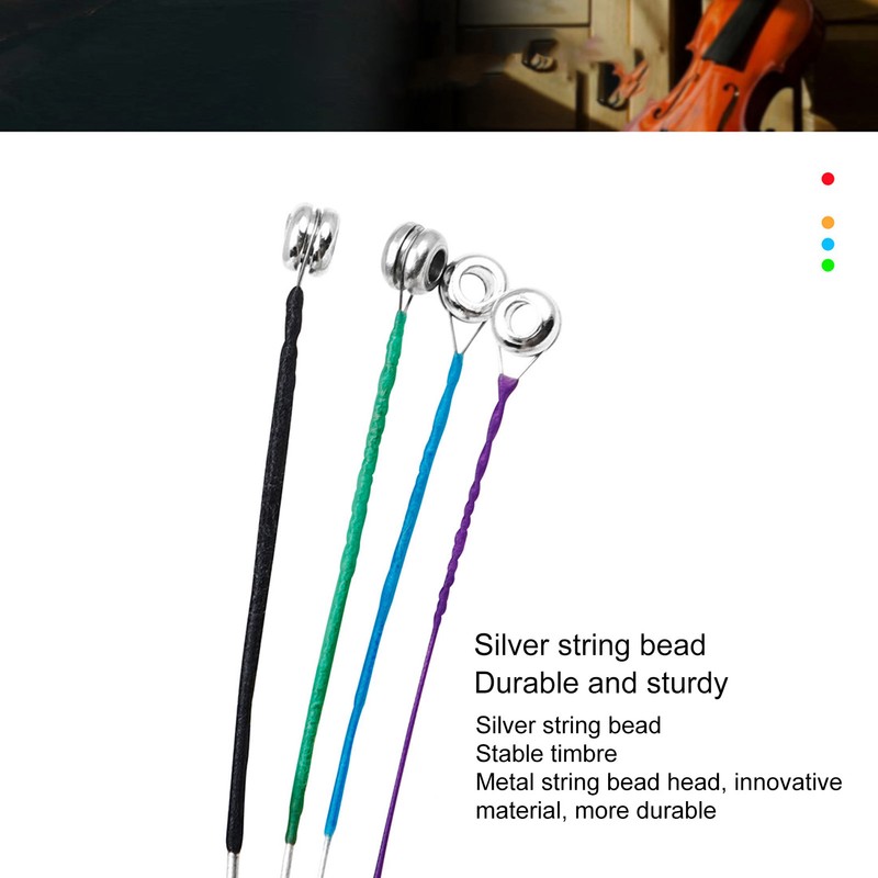 12Pcs Violin String Copper Alloy Professional Violin String Replacement for