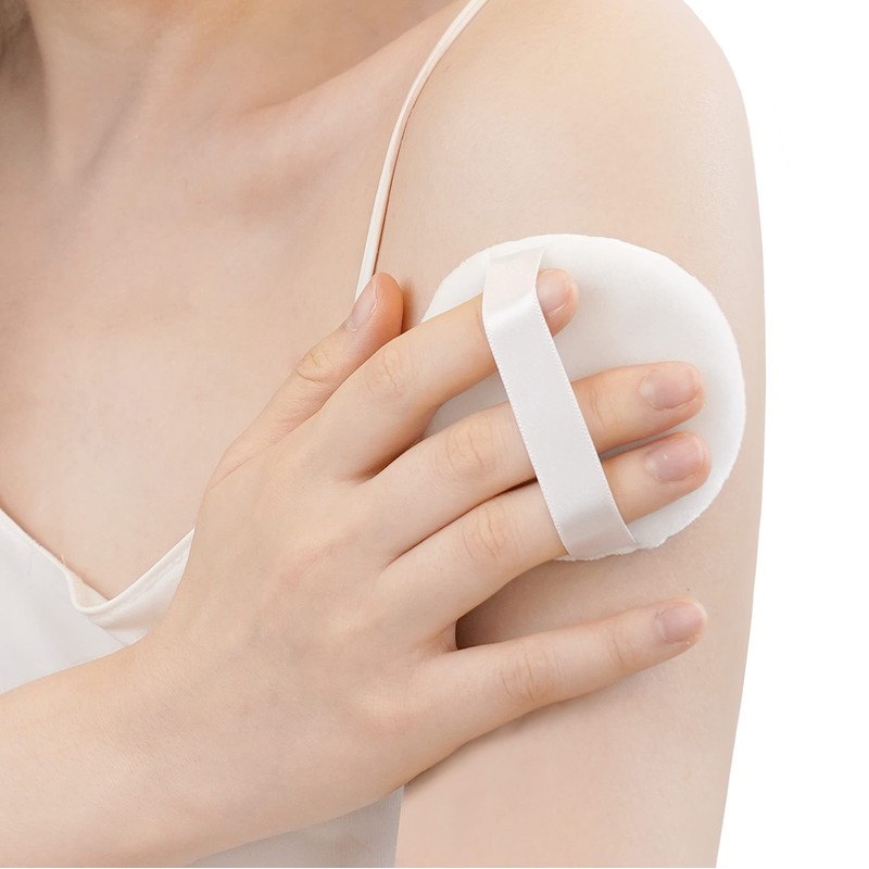 Easy Powder Velvet Puff 70mm Face & Body Powder Puff