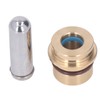 4PCS Joystick Handle Button Head Rubber Sealing Metal Push Rod