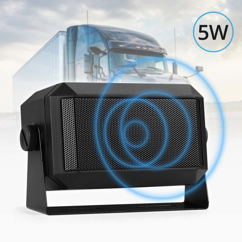 Radioddity CB Mobile Radio External Speaker for Car Truck Vehicle