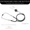 Yourkar Car Engine Mechanics Stethoscope, Stainless Steel Auto Engine Diagnostic