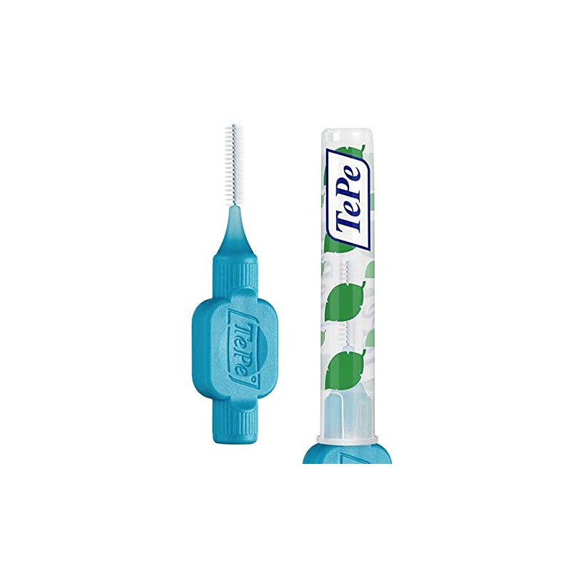 TePe Interdental Brush, Pack of 8 x 2, Blue (0.6
