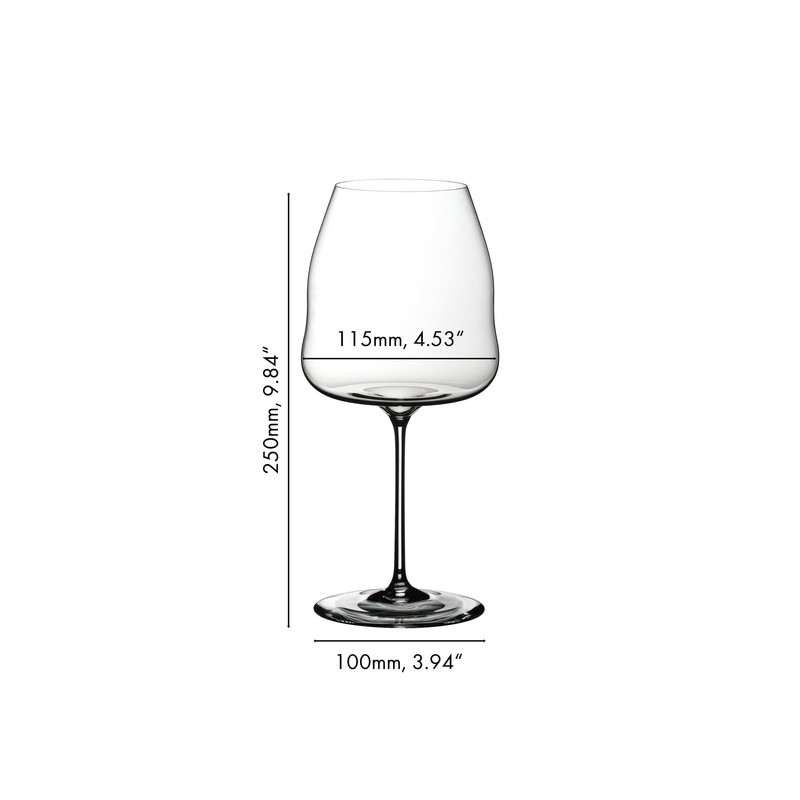 Riedel 1234/07 Winewings Pinot Noir Wine Glass, Single Stem, Clear