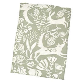 CAMEL PALMS Made in Japan 100% Cotton Gauze Duvet Cover Single 150×210cm Easy-to-Remove Tape with Snaps Forest Animals B