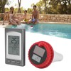Wireless Swimming Pool Thermometer Solar Powered Floating Water Thermometer with
