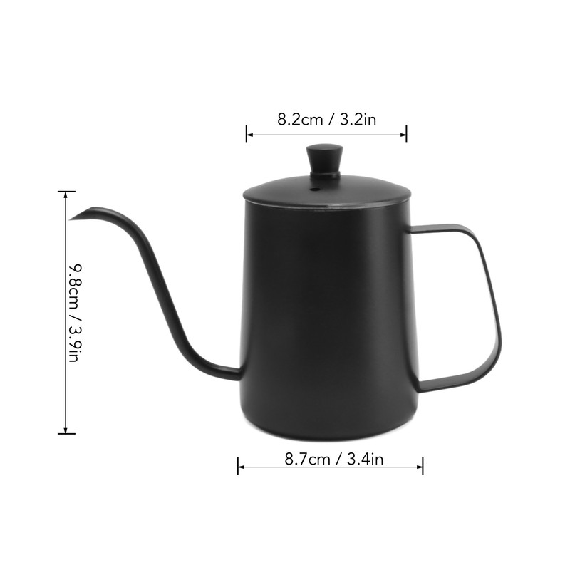 Pour Over Coffee Kettle Long Narrow Spout 304 Stainless Steel