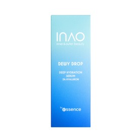 Inao Dewy Drop Deep Hydration Moisturising Serum with 2% Hyaluronic Moisturising Smoothing Refreshing for All Skin Types Can Be Combined Vegan & Clean Face Serum Hyaluronic Serum