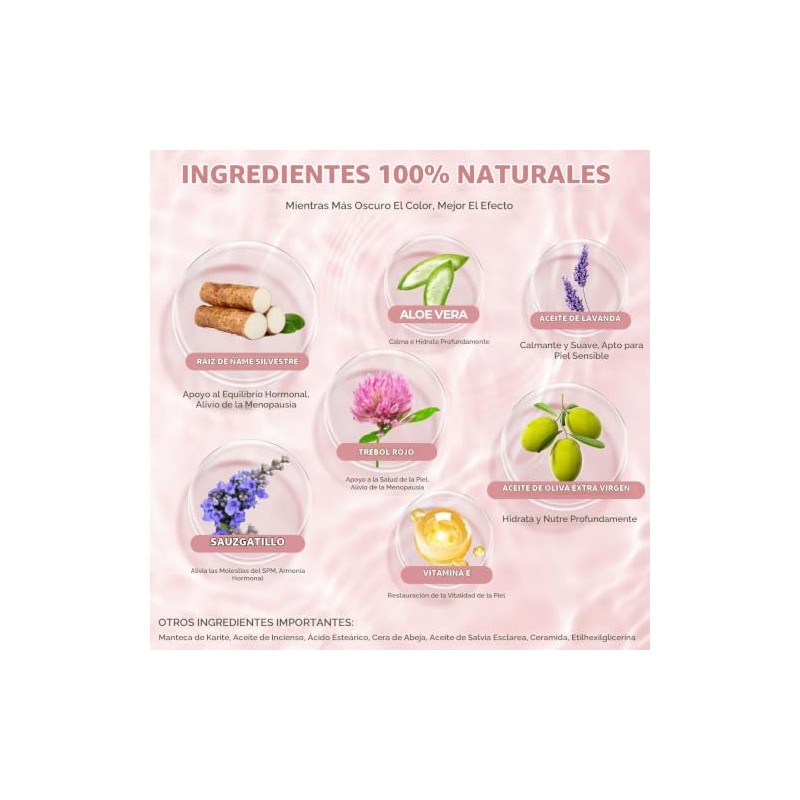 FeeMeFee Crema De Ñame Silvestre 2 Oz, Crema Equilibrante Orgánica
