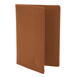 GERMANUS Leather Wallet for Vehicle Registration and Credit Cards Brown, brown, Classic