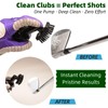 Pro Golf Brush, Golf Club Cleaner, 5oz Water Bottle Club