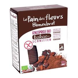 Blumenbrot - Crispy Cocoa Cuts Organic - 160 g - Pack of 6