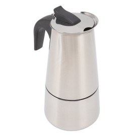 Coffe Maker Food Grade Portable Stainless Steel Moka Pot for Home and Outdoor Camping