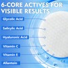 Glycolic Acid Exfoliating Pads with Salicylic Acid - 60 Count