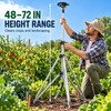 Heavy Duty Tripod Sprinkler with 100 Ft Spray Diameter, 48-72