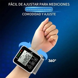 FARMADAR Baumanómetro de Muñeca Digital  Monitor de Presión Arterial Automático con Pantalla LED  Medición Precisa y Rápida, Compacto y Fácil de Usar 