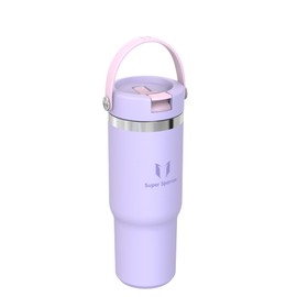 Sparrow Borraccia Termica 900ml - Twistpath Borracce con Tappo Flex con Cannuccia - Senza BPA & Perdite Bottiglia Acqua - Inox Borracce Termiche Per Portabevande - Ideale Per Casa, Ufficio O Auto