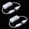 ELECTOP 2 Pack Male to Female USB Cable with On/Off