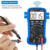 BTMETER BT-39C Multímetro True RMS, avómetro digital de rango automático,