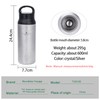 Boundless Voyage 600ml Titanium Double-Walled Insulated Bottle Portable Reusable Travel