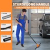 Rubber Floor Squeegee for Concrete Tile Floor, Large Water Squeegee