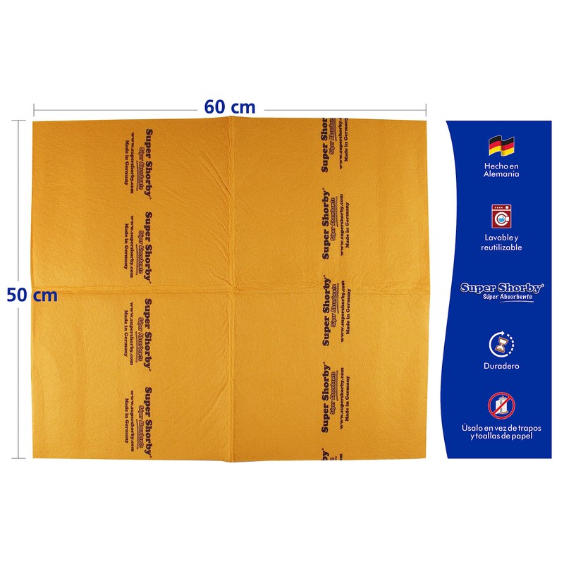 Super Shorby | Set de 8 Paños Absorbentes Multiusos |