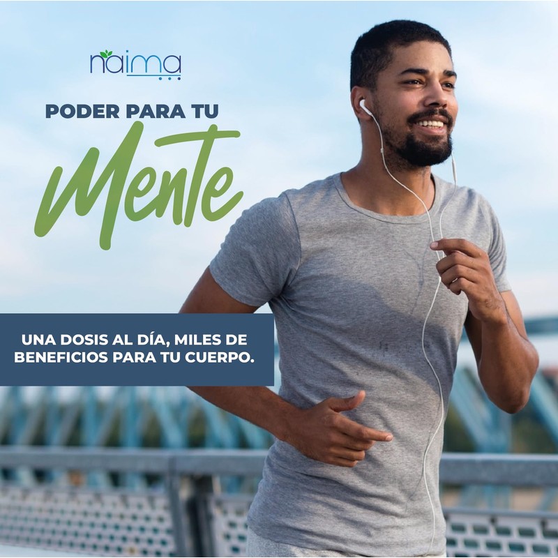 NAIMA Glutamina 500 mg | Suplemento de 100 Cápsulas |