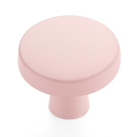 Ravinte 30 Pack Drawer Pulls 1-1/4 Inch Kitchen Cabinet Knobs Solid Round Dresser Drawer Knobs Pink Dresser Knobs Drawer Knobs Simple Cabinet Hardware for Cupboard Drawer Pulls