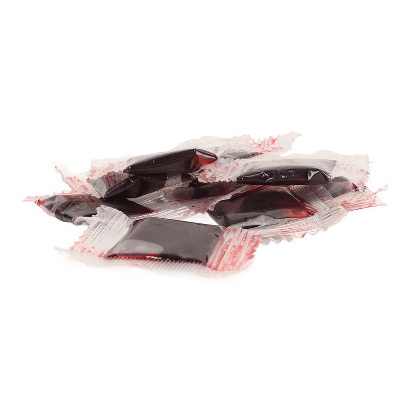 10 Sacchetti 3ml di Sangue Finto di Halloween per Spettacoli