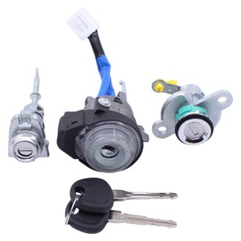 MOTOKU Ignition Switch and Door Lock Cylinder with 2 Keys Set for Hyundai Elantra 2007-2010