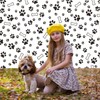 Renaiss 7x5ft Dog Footprints Backdrops for Photography Dog Paw Print