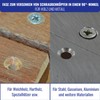 TIVOLY 11900720400 Drill Bit and Cutter Made of Wood, Metal,